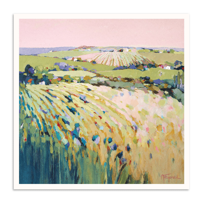 Reconnect by Catherine Fitzgerald - Painting, Unframed, 102cm H x 102cm W x 0.25cm D