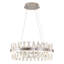 Lustre moderne moderne en cristal de chrome à DEL-633891859-633891854