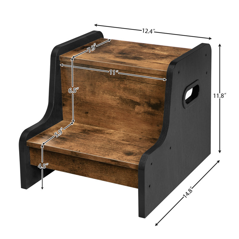 Foldable Furniture Cars 2 - Step - Step Stool with Storage