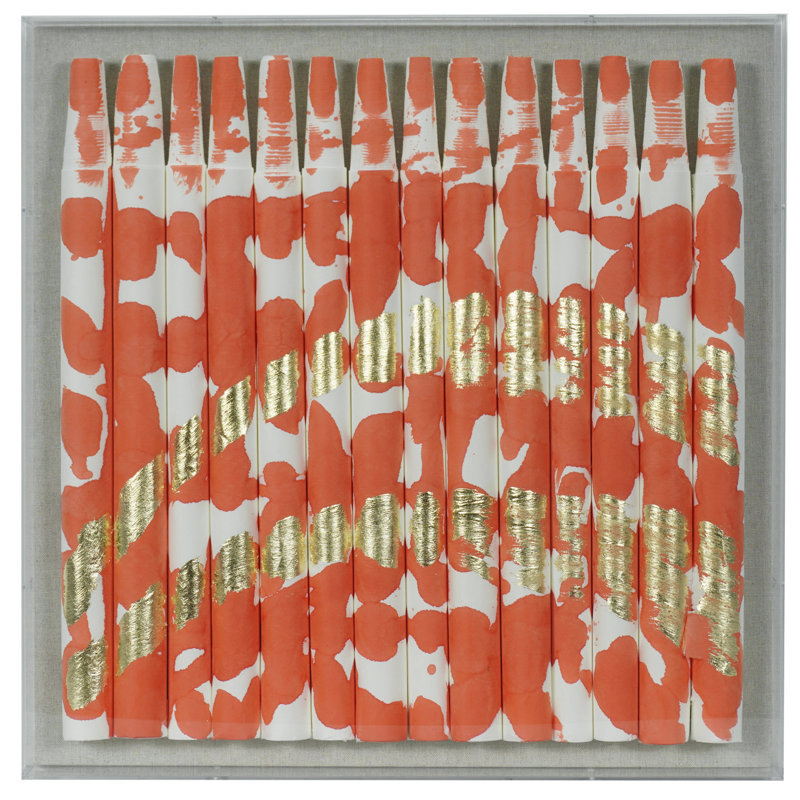Handmade Glam Abstract Resin Wall Decor