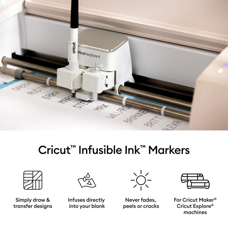 Ensemble de marqueurs infusibles Cricut 2012163 (5 ct)