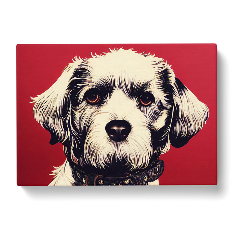 Dog Vol.7 - Wrapped Canvas Print, 35cm H x 50cm W x 3cm D