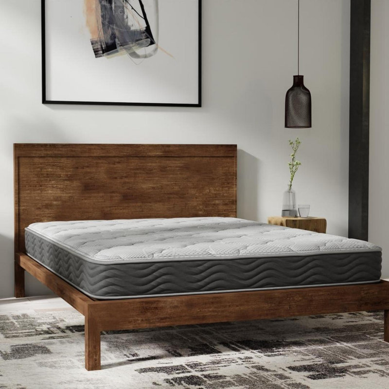 Matelas mi-ferme avec ressorts ensachés, Double / double, 8