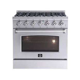 Professional Gas Range 36 Inch
