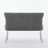 Double Dining Loveseat Bench, 2-Seat Tufted Bench-502303599-502303584