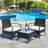 2 - Person Patio Conversation Sets with Cushions-1189316500