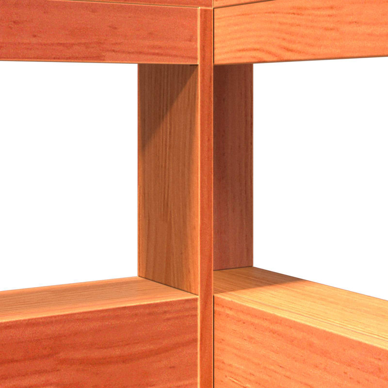 Solid Wood Bed, European Kingsize (160 x 200 cm)