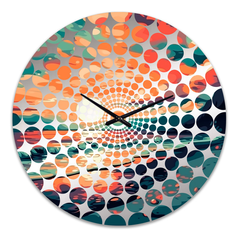 Vanessa - Horloge murale plage côtière, Grand