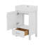 Meuble-lavabo moderne 20,28 po avec lavabo et tiroir en céramique-116619180
