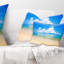 Housse de coussin rectangulaire avec insert Cloudy Horizon