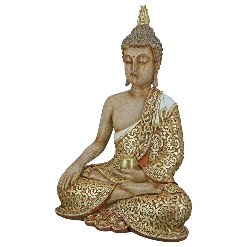 Torrin Religious & Spiritual Figurines & Sculptures, Brown/Gold