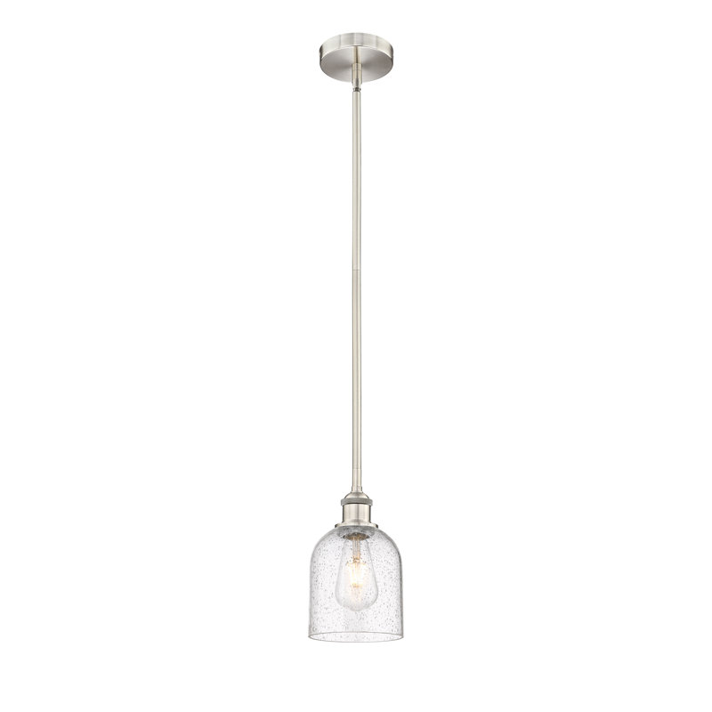 Allysson 1 - Light Single Pendant, Brushed Satin Nickel