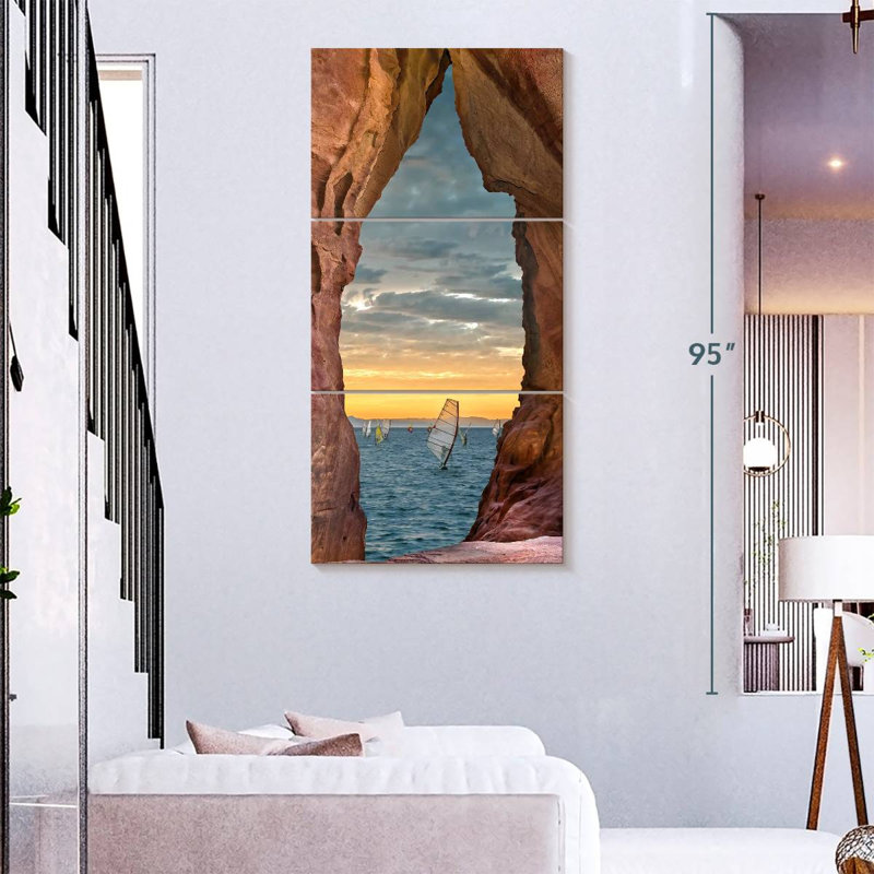Sea Cliff Arch, 75" H x 36" W