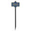 Piedmont 1-Line Lawn Address Sign-1531087095