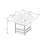34" Propane Gas Fire Pit Table