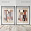 Berry Deco Set Shadowbox Abstract Print by Oliver Gal, Black Frame, 10 x 15-1489294506-1489294508