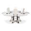 Tower Round Solid Oak Dining Table-1187933852