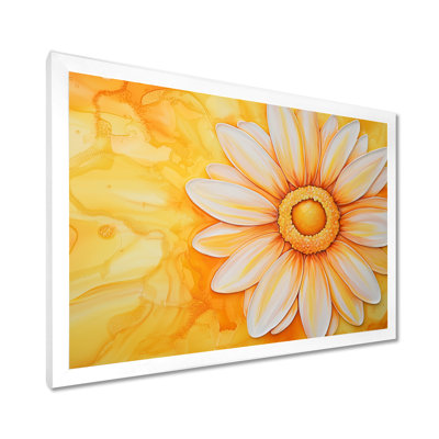 Daisy Bloom Sunset  Daisy Canvas Print