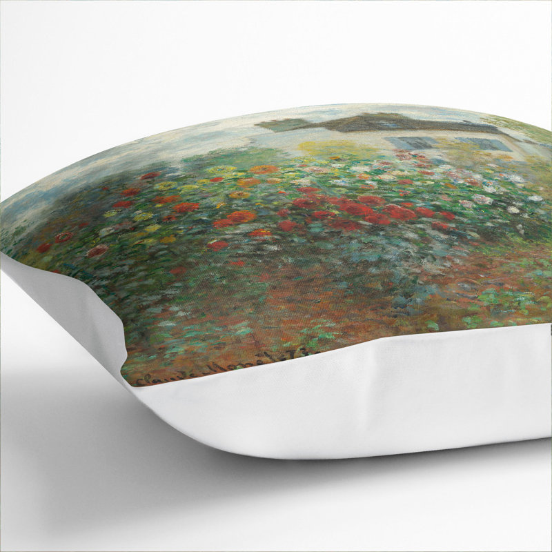 Square Cushion, White, 40cm H x 40cm W x 15cm D