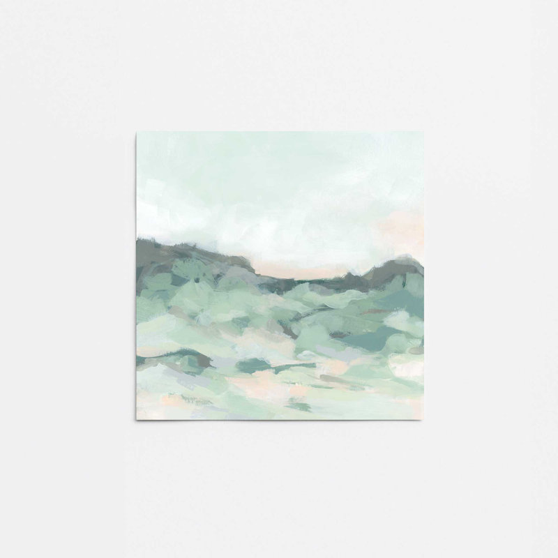 Rolling Verdant Landscape I Canvas Print, 12" H x 16" W, No Frame