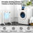 Freestanding Electric Heated Towel Warmer Rack