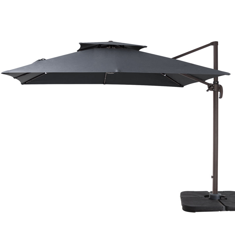 Parasol carré en porte-à-faux 120 "Pulk