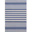 Rugby Stripe Denim Handwoven Indoor/Outdoor Rug-107085879