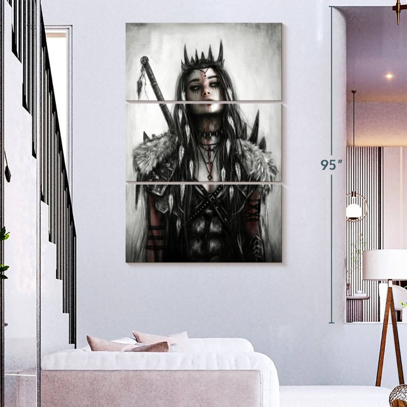 Leisha Wild, 74" H x 48" W