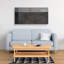 Shades of Grey - Shapes Man Cave Canvas for Home Decor