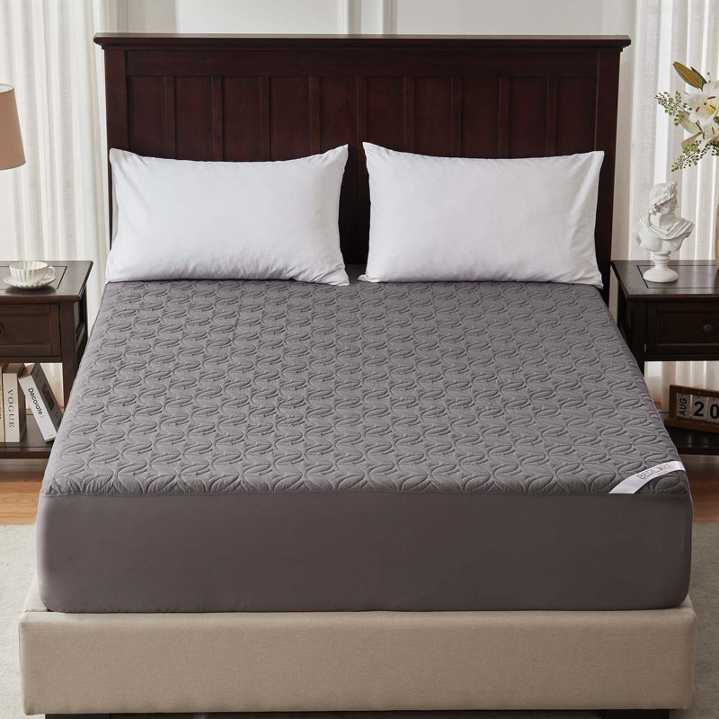 BEDLORE® Noiseless Waterproof Mattress Protector, Hypoallergenic Quilted Washable Mattress Cover, Breathable Mattress Pad with 6-18'' Deep Pocket