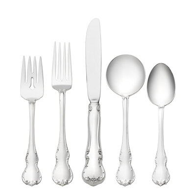 Ensemble de couvertss, service pour 8 46 pièces Sterling Silver French Provincial