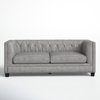 Fryda 85'' Genuine Leather Sofa