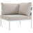 Modway Harmony 5 Piece Outdoor Patio Aluminum Sectional Sofa Set-1461884081