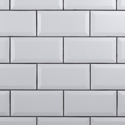Merola Tile Crown Heights 3" x 6"Beveled Ceramic Subway Wall Tile