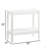 Yonda White Accent Table
