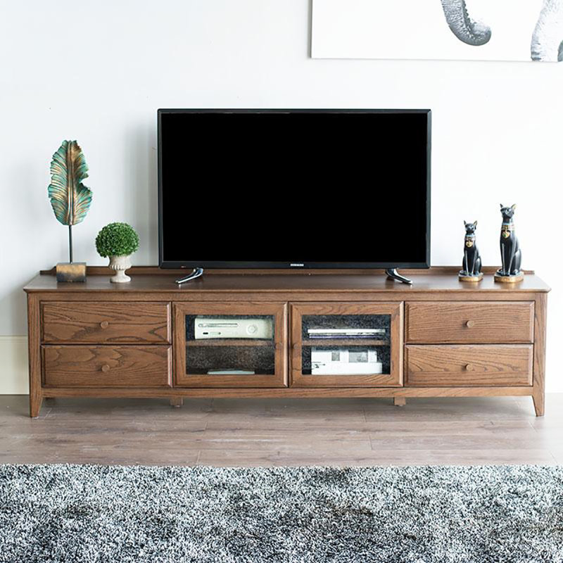 Meuble télé en chêne américain