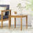 Outdoor Wood Square Side Table