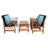 Calhoun Acacia 4 - Person Patio Conversation Sets with Cushions-1480720484-1494403695