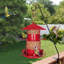 Rithish Metal Hanging Hopper Bird Feeder
