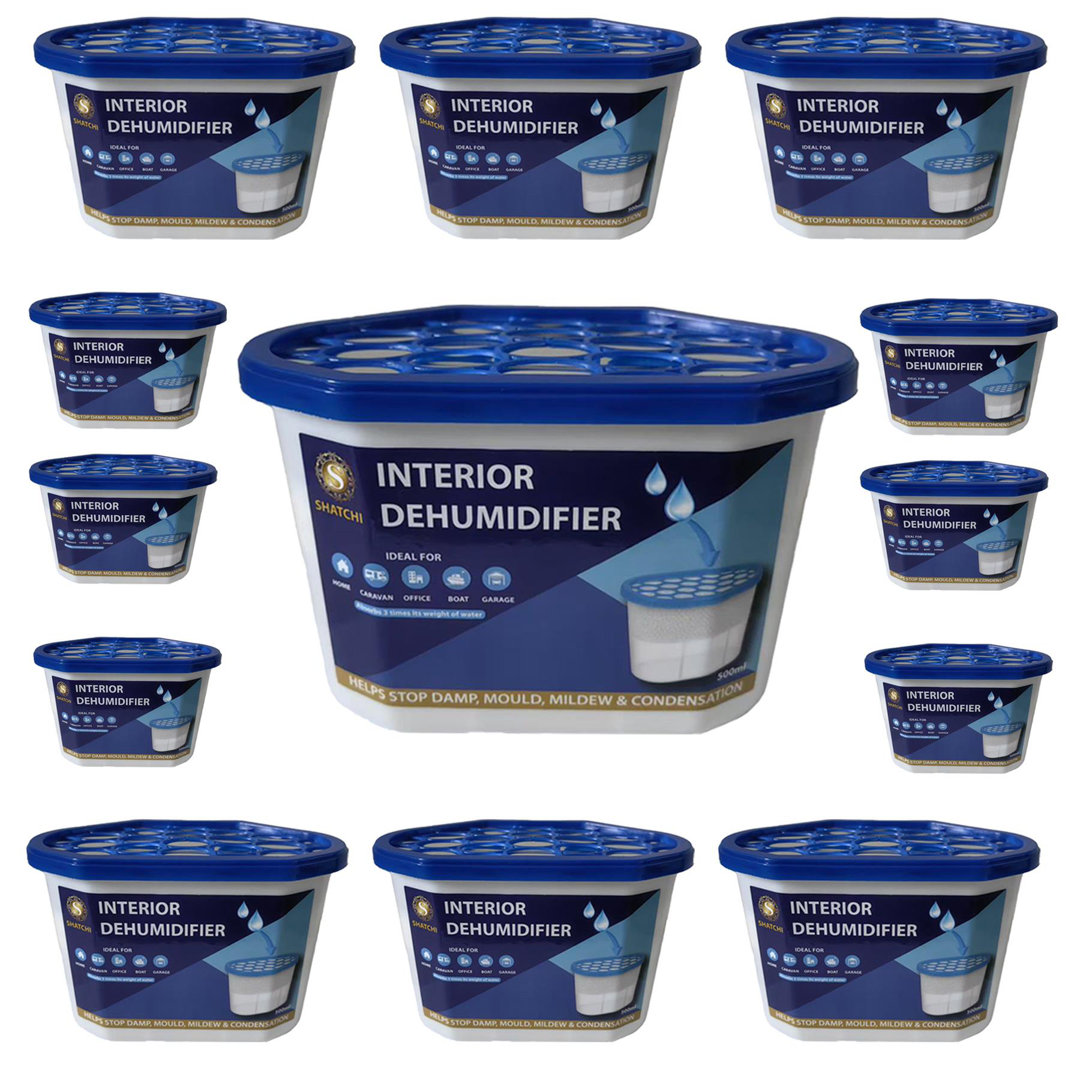 10 x Dehumidifier Interior Damp Trap Moisture Mould Mildew Remover Home Caravan - Image 8