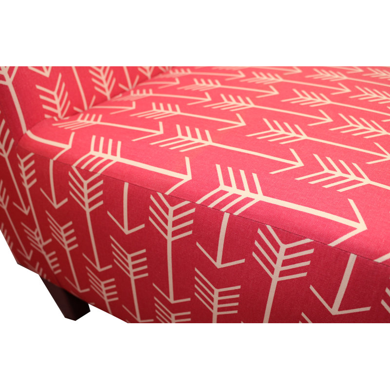 Fauteuil de chambre Madiun, Rose bonbon