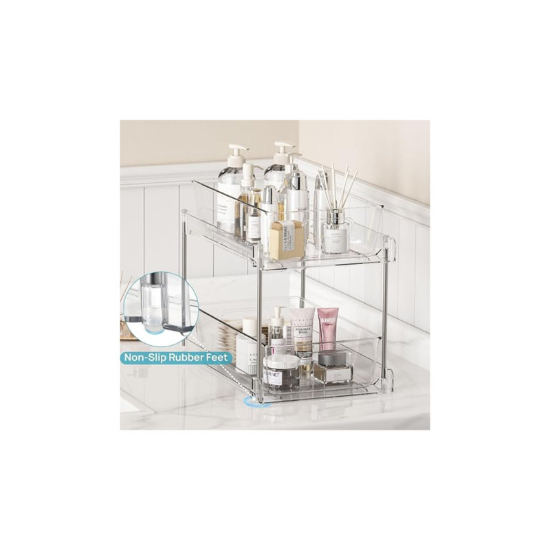Adjustable Plastic Under Sink Organiser