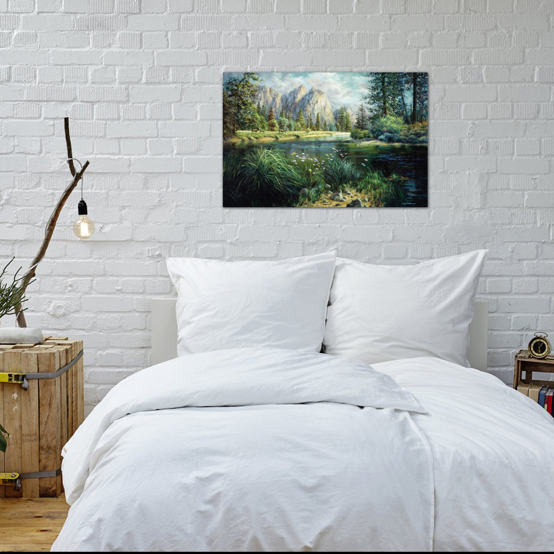 « printemps abondants », reproduction d’art sur toile, H 8 po x l 12 po x P 0,75 po