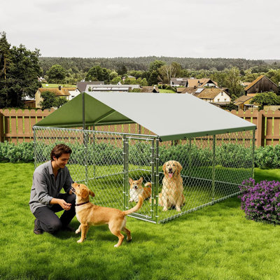 182.9cm H Metal Yard Kennel