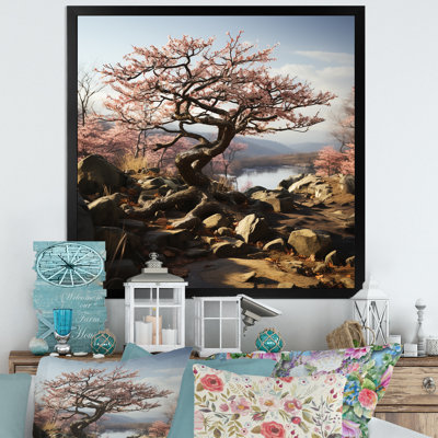 Bonsai serein au Japon sur toile