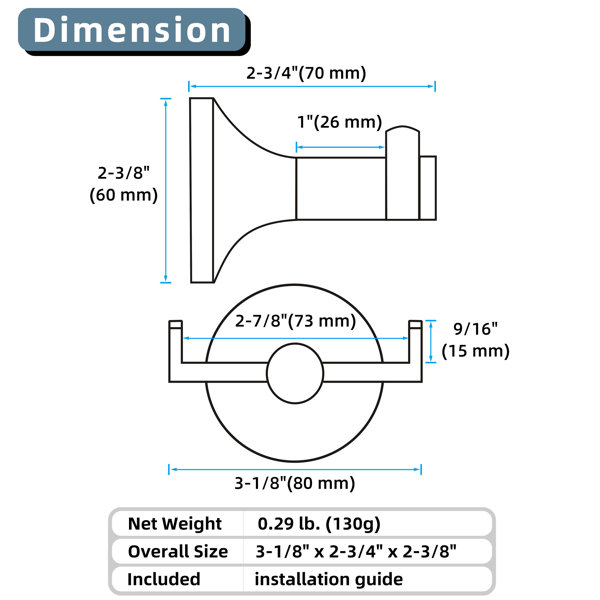 Dimensions du produit