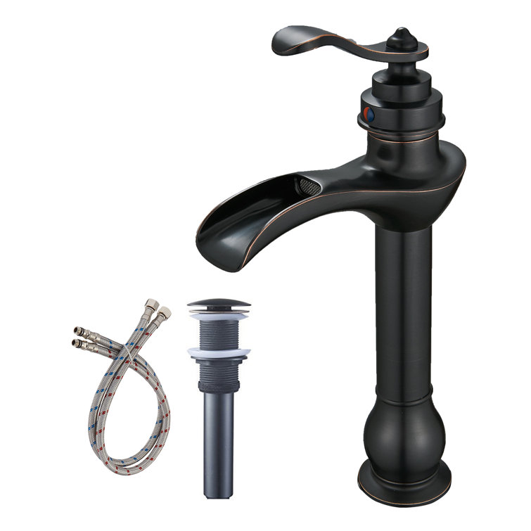 DFI A-96573H-ORB Vessel Sink Faucet Single-handle Bathroom Faucet with Drain Assembly