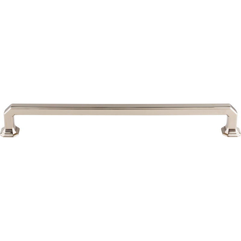 Emerald 12" Center to Center Appliance pull, Polished Nickel
