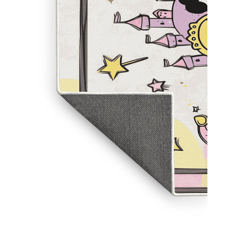 Tapis fantaisie East Urban Home, Rectangulaire 8 pi x 10 pi