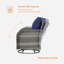 Ensemble de conversation pour 9 personnes-96068199